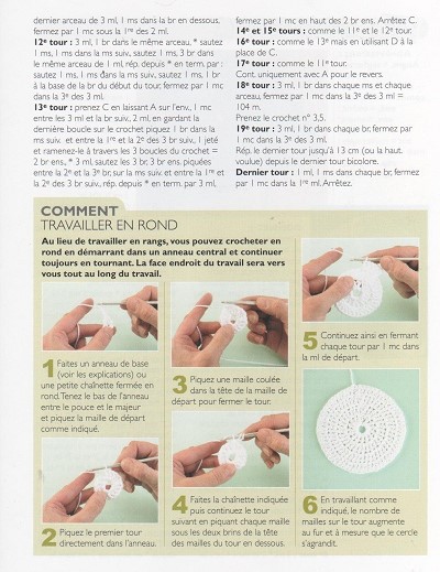 bonnet au crochet debutant