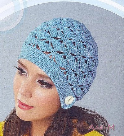bonnet au crochet pour femme