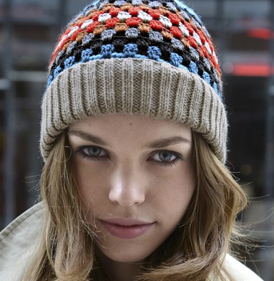 bonnet au crochet pour femme