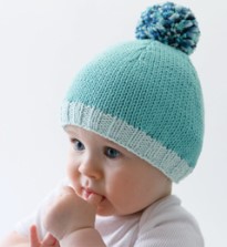 bonnet bebe a tricoter facile