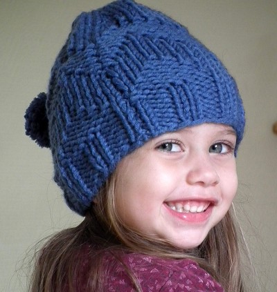 bonnet enfant a tricoter