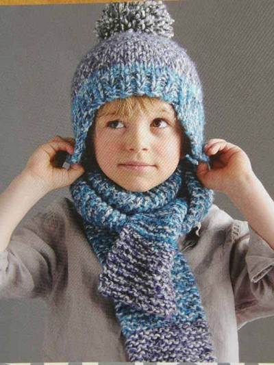 bonnet enfant a tricoter