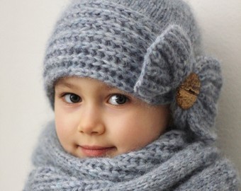 bonnet enfant a tricoter