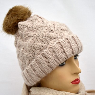 bonnet tricot femme