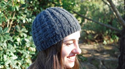 bonnet tricote main pour femme