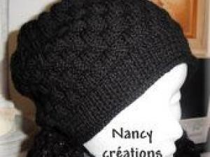 bonnet tricote main pour femme