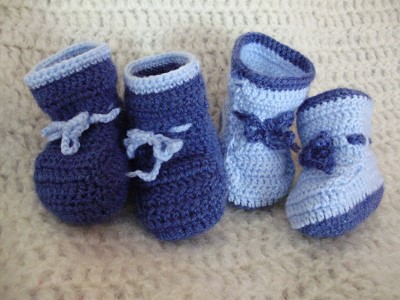 chausson bebe crochet patron gratuit