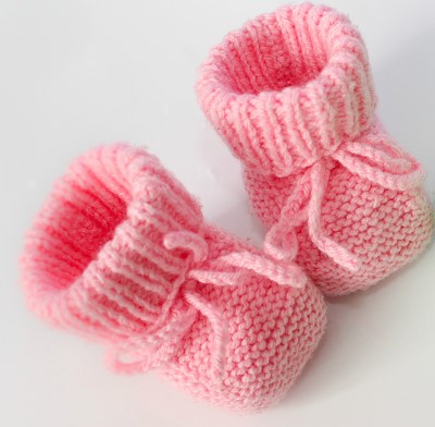 chausson tricot bebe