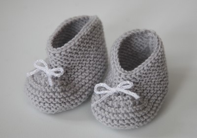 chausson tricot bebe