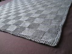 couverture bebe tricot facile