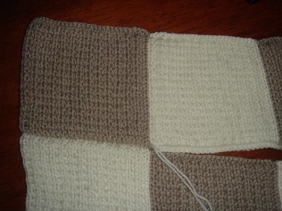couverture bebe tricot facile