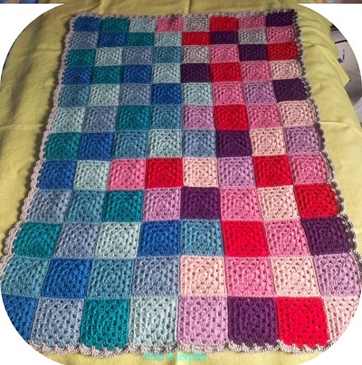 crochet couverture facile