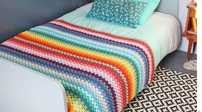 crochet couverture facile