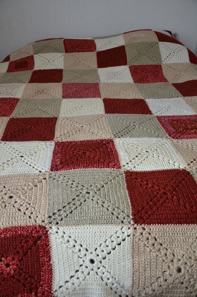 crochet couverture facile