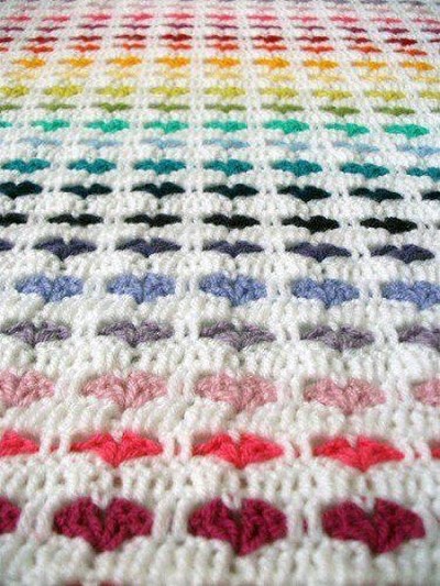 crochet couverture facile