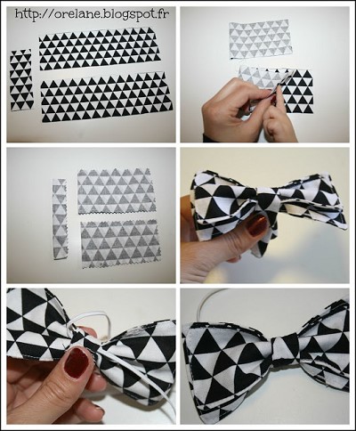 diy noeud papillon
