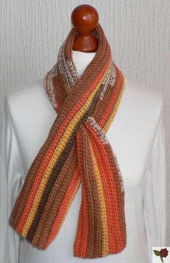 echarpe crochet modele gratuit