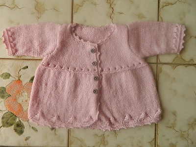 explications tricot layette