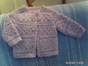 gilet crochet bebe