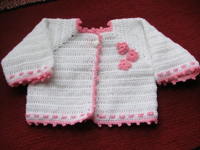 gilet crochet bebe
