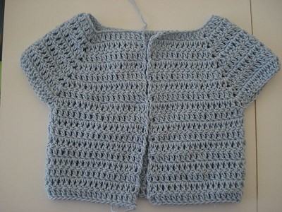 gilet crochet bebe