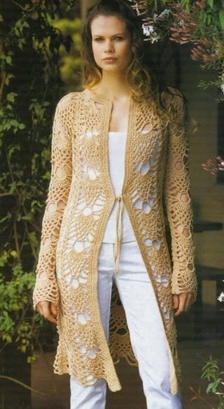 gilet en crochet pour femme