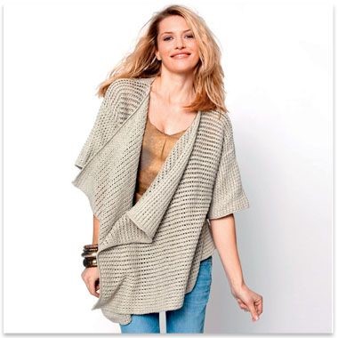 gilet femme a tricoter gratuit