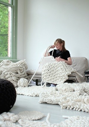 grosse laine a tricoter