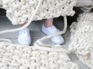 grosse laine a tricoter