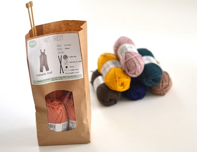 kit tricot bebe