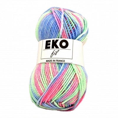 laine multicolore pas cher