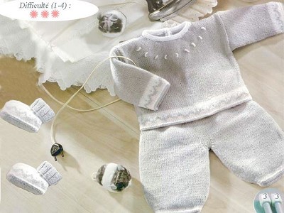 layette a tricoter gratuit