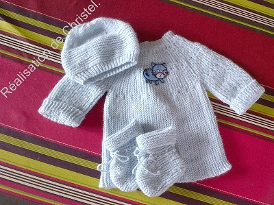 layette tricot modele gratuit
