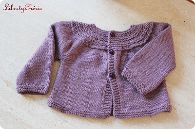 modele bolero tricot gratuit pour fillette