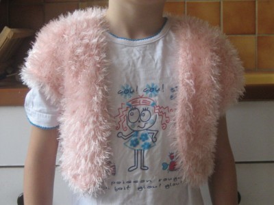 modele bolero tricot gratuit pour fillette