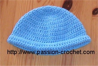 modele bonnet crochet bebe
