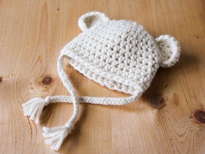 modele bonnet crochet bebe