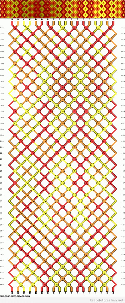 modele bracelet bresilien