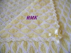 modele couverture bebe crochet