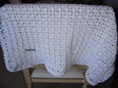 modele couverture bebe crochet