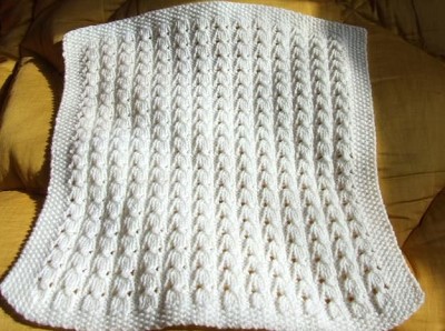 modele couverture tricot bebe gratuit