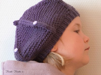 modele de bonnet a tricoter pour fille
