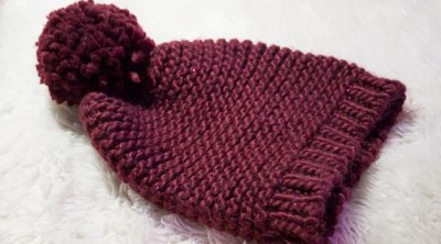 modele de bonnet au tricot