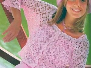 modele de gilet au crochet