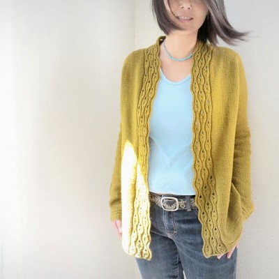 modele de gilet au tricot