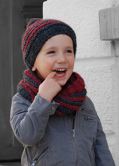 modele gratuit snood enfant