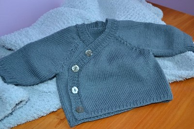 modele layette brassiere tricot gratuit