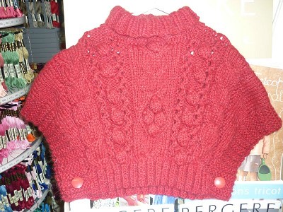 modele poncho enfant