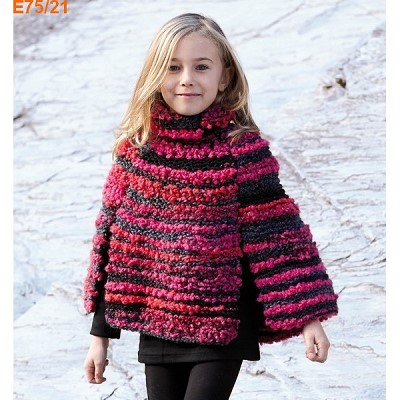 modele poncho enfant