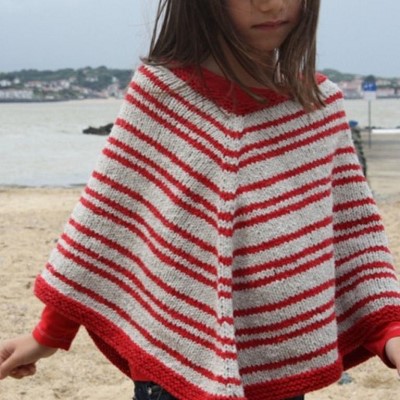 modele poncho enfant